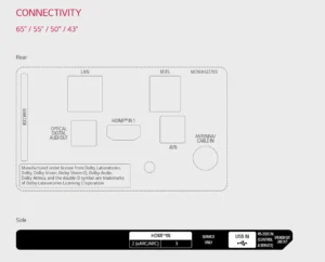 Lg 43Un560H 43 4K Uhd Hospitality Tv