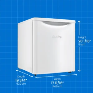 Danby Dar017A3Wdb 1.7 Cu. Ft. Compact Fridge In White