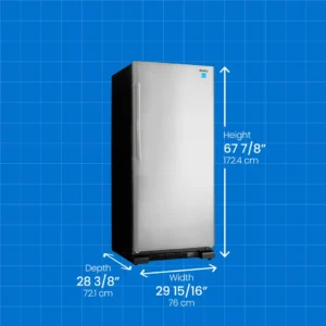 Danby Dar170A3Bsldd Designer 17.0 Cu. Ft. Apartment Size Fridge