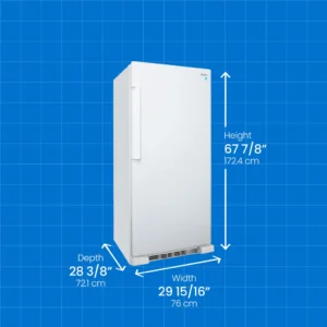 Danby Dar170A3Wdd Designer 17.0 Cu. Ft. Apartment Size Fridge