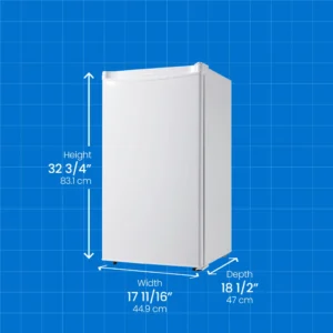 Danby Dcr032A2Wdd Designer 3.2 Cu. Ft. Compact Fridge White