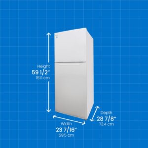 Danby Dff116B2Wdbr 11.6 Cf 2-Door Auto-Defrost Refrigerator