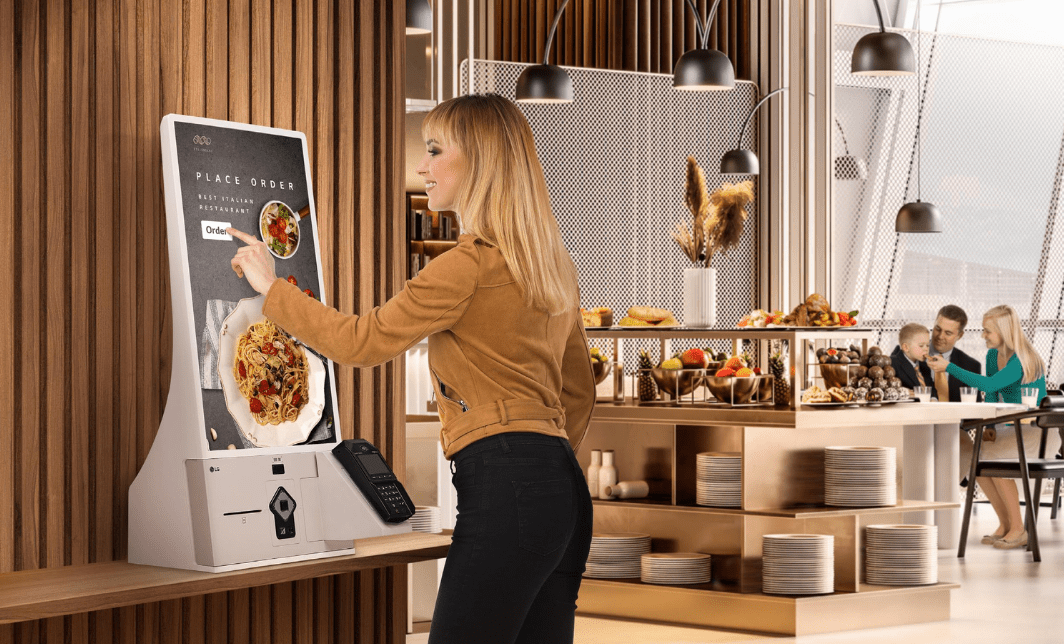 Lg 27Kc3Pk-C 27 Inch Touch Self-Ordering Kiosk
