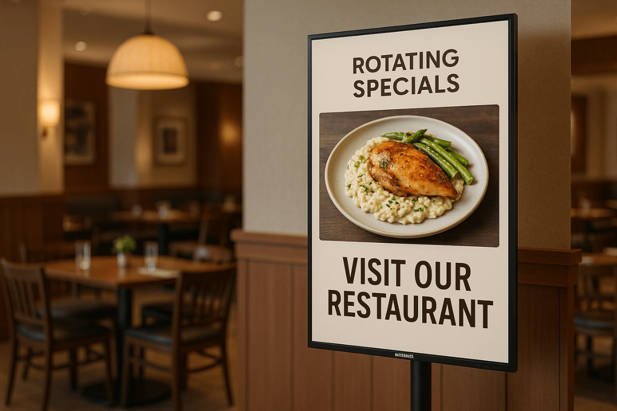  Room Digital Signage