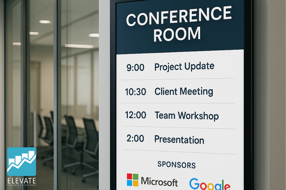 Conference Room Digital Signage