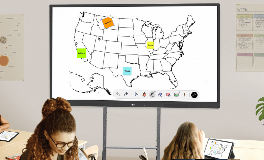 Lg 55Tr3Dk-B 55 Inch Lg Createboard