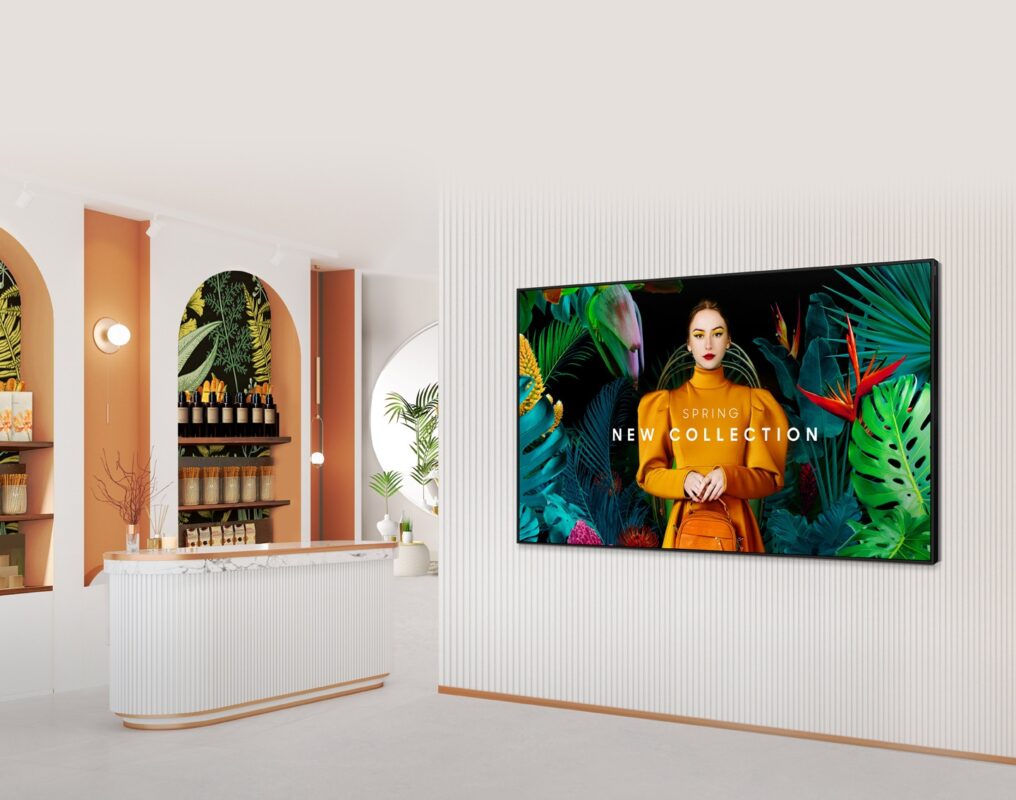 Samsung Qb65C 65-Inch Commercial 4K Uhd Display 350 Nit