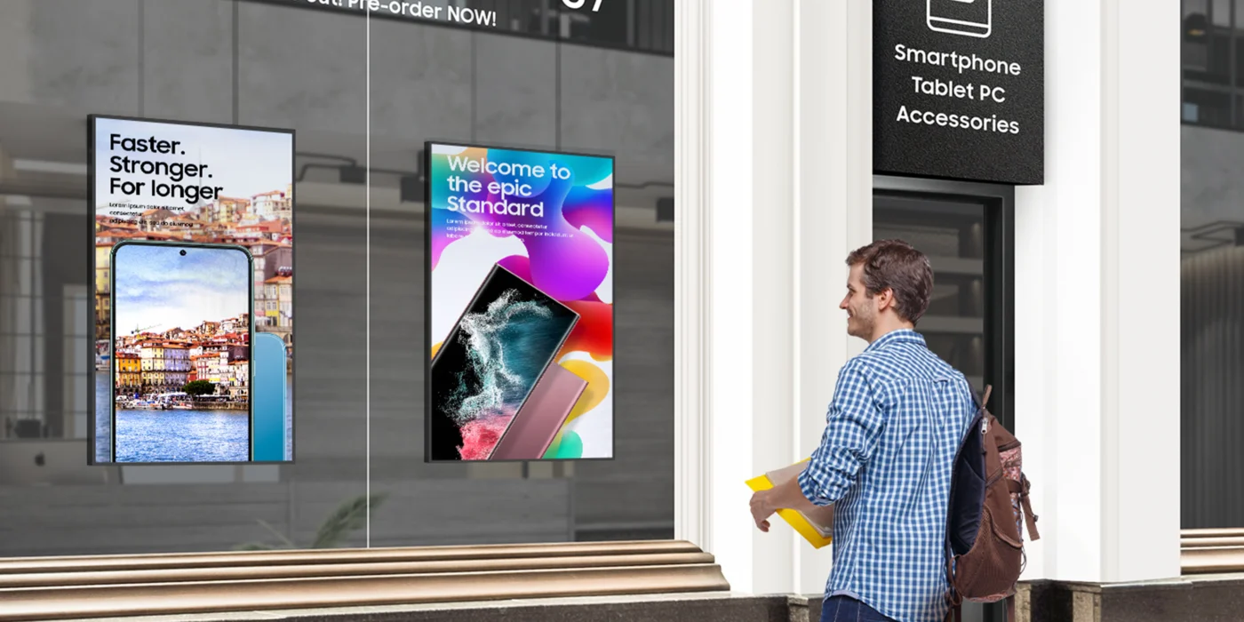 Samsung Om55B 55 Inch Indoor High Brightness Smart Signage