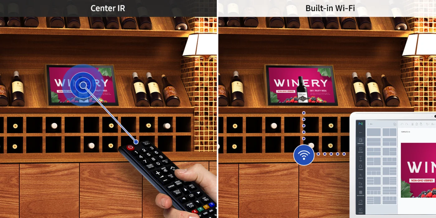 Samsung Qb13R-M 13 Inch Edge Led Fhd Display