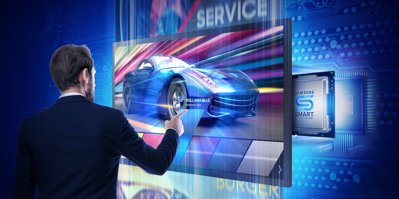 Samsung Qm55B-T 55 Inch Uhd Touch Display Ip5X