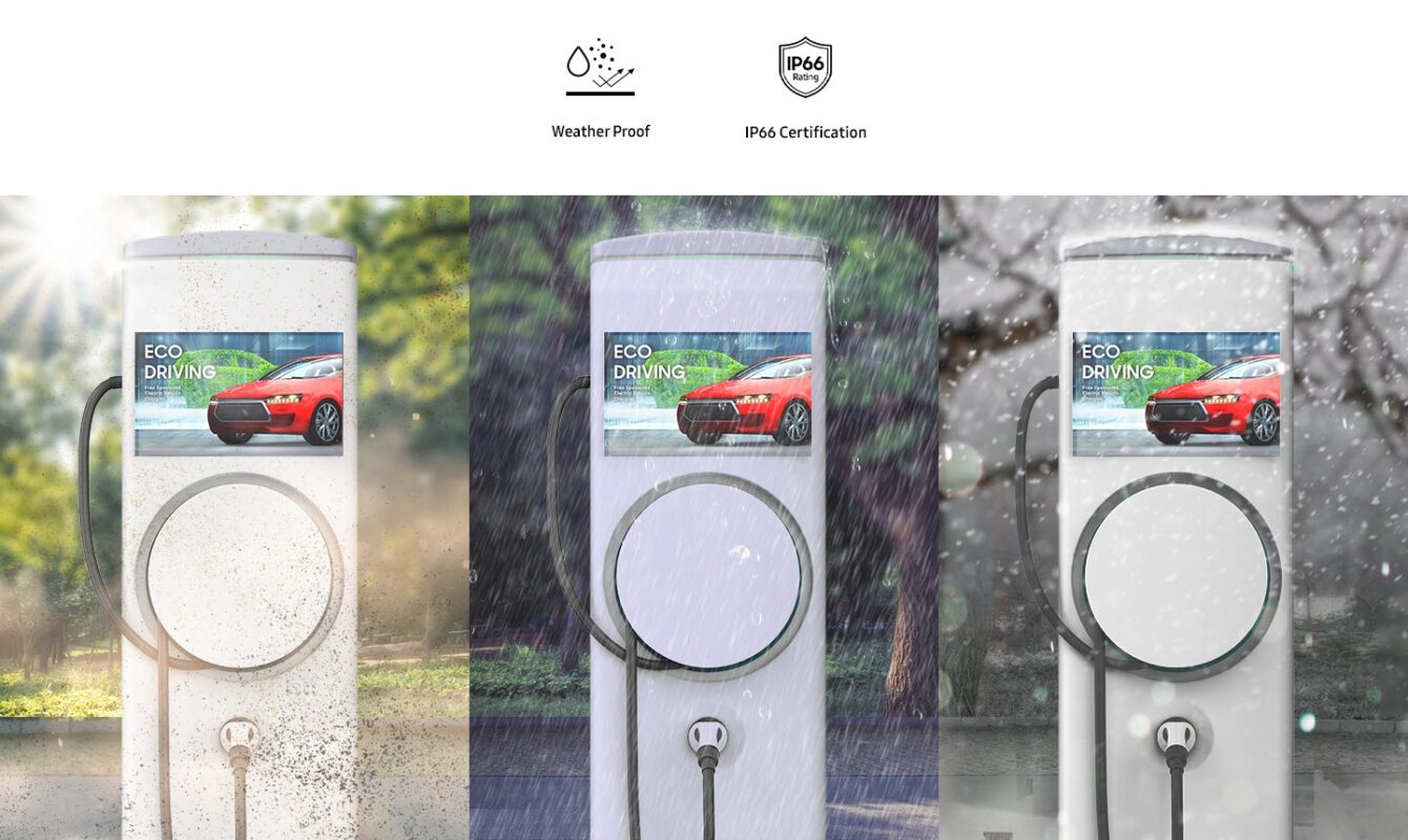 Samsung Oh24B 24 Inch High Brightness Commercial Lfd Outdoor Display