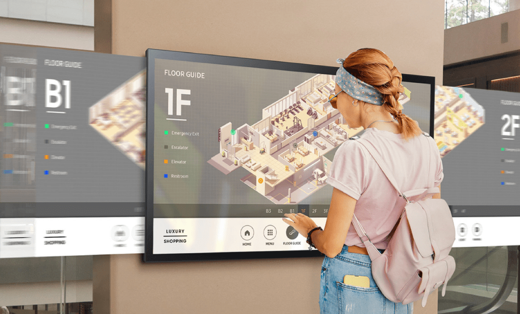 Samsung Qm32R-T 32 Inch Fhd Touch Built In Magicinfo