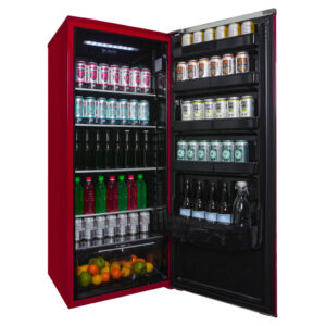 Danby Dar110A3Ldb 11.0 Cu. Ft. Apartment Size Fridge In Metallic Red