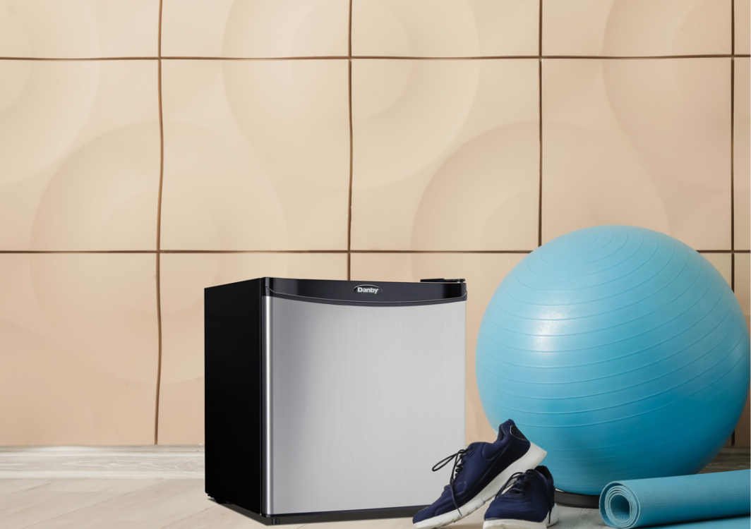 Danby Dar016A1Bsldb 1.6 Cu. Ft. Compact Fridge Stainless Steel