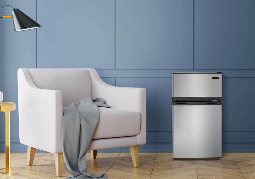 Danby Dcr031B1Bsldd Designer 3.1 Cu. Ft. 2-Door Compact Fridge