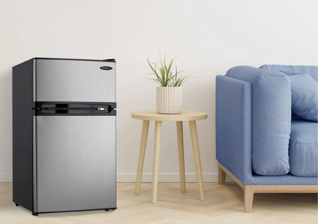 Danby Dcr031B1Bsldd Designer 3.1 Cu. Ft. 2-Door Compact Fridge