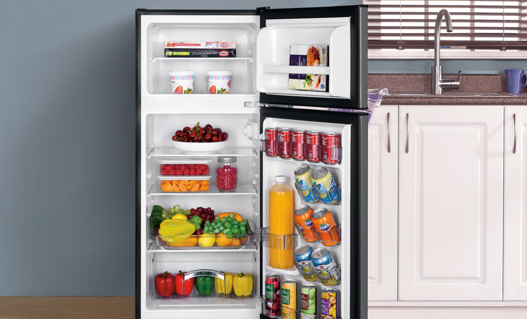 Danby Dff116B2Ssdbl 11.6 Cf 2-Door Auto-Defrost Refrigerator