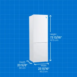Danby Dbmf100B1Wdb 10 Cf 2-Door Auto-Defrost Refrigerator