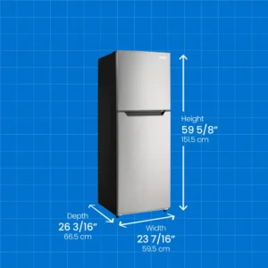 Danby Dff101B1Bsldb 10.1 Cf 2-Door Auto-Defrost Refrigerator