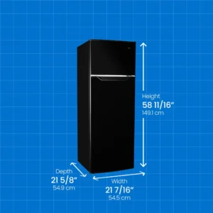 Danby Dpf074B2Bdb-6 7.4 Cf 2-Door Auto-Defrost Refrigerator