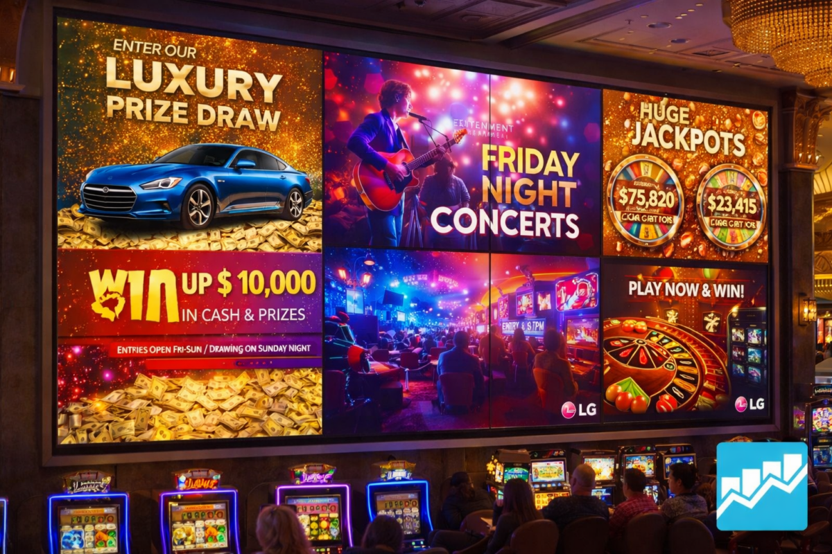 Hospitality Video Wall Solutions For Hotels, Casinos &Amp; Commercial Spaces | Elevate B2B