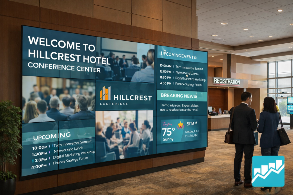 Hospitality Video Wall Solutions For Hotels, Casinos &Amp; Commercial Spaces | Elevate B2B