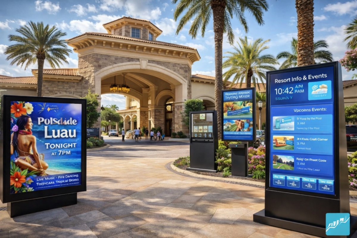 Outdoor Digital Signage For Hotels – Complete Buyer &Amp; Roi Guide
