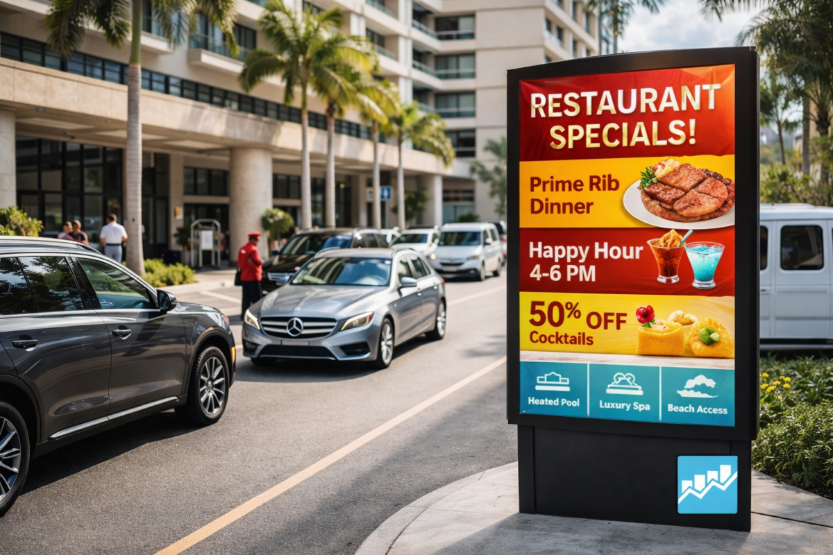 Outdoor Digital Signage For Hotels – Complete Buyer &Amp; Roi Guide