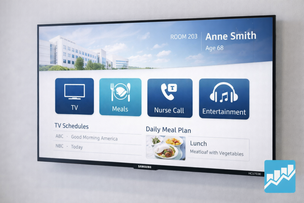 Samsung Hcu7030 55 Inch 4K Crystal Hospital Tv For Healthcare Facilities