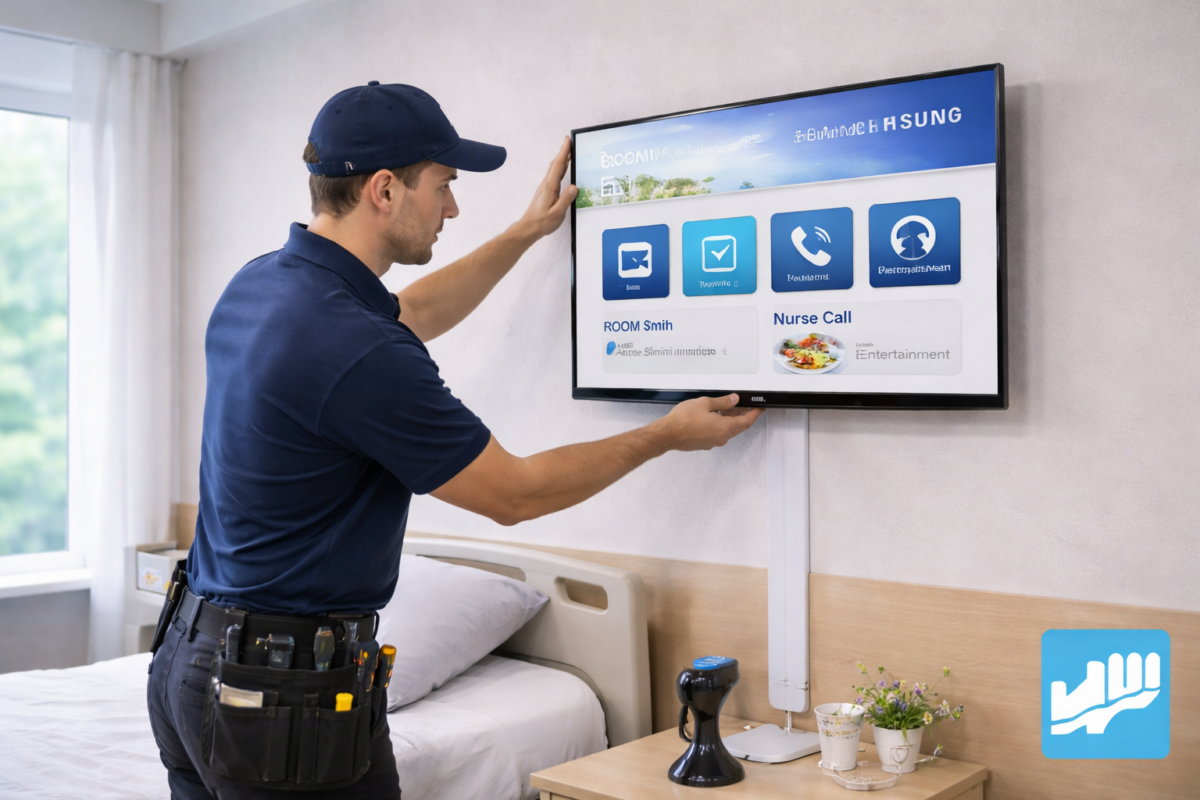 Samsung Hcu7030 55 Inch 4K Crystal Hospital Tv For Healthcare Facilities