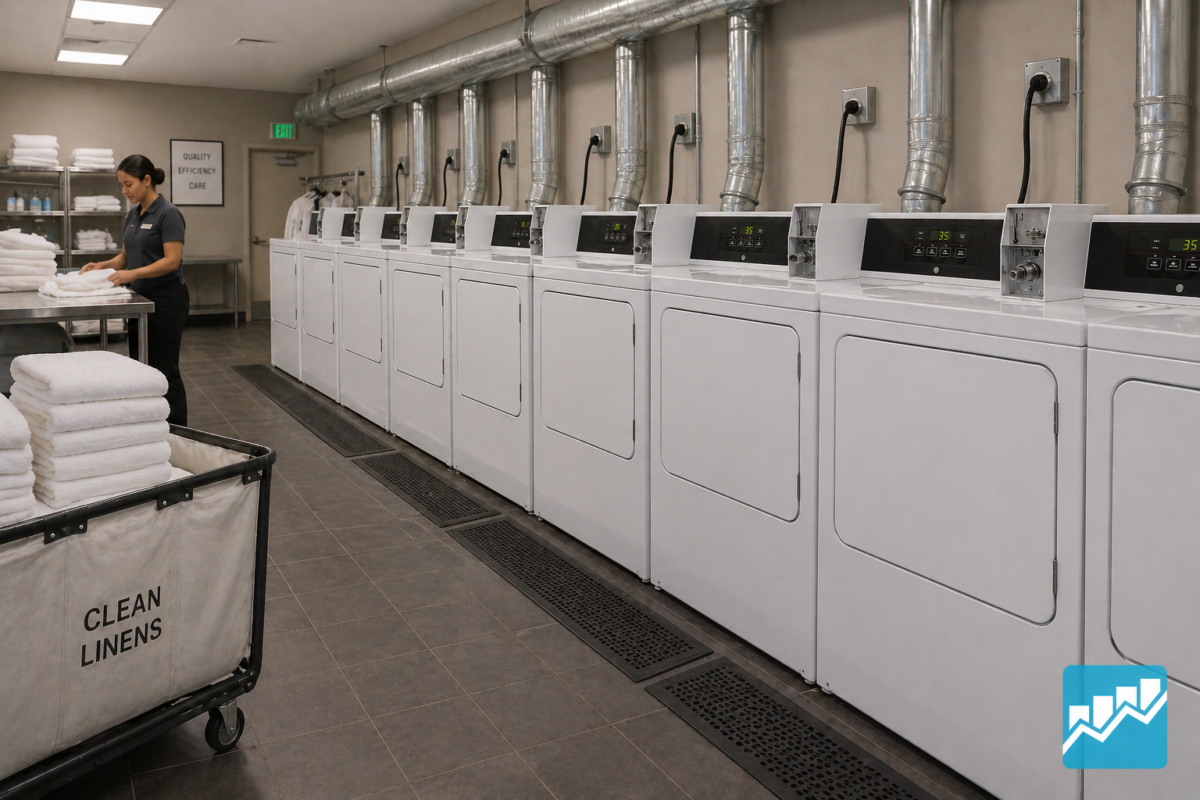 Ge Vtd56Easvwb Commercial Dryer For Hospitality &Amp; Bulk Use