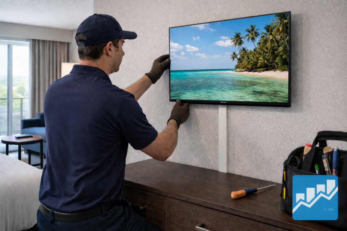 Premier Mounts Cor-175F Commercial Tv Mount Solutions For Hospitality