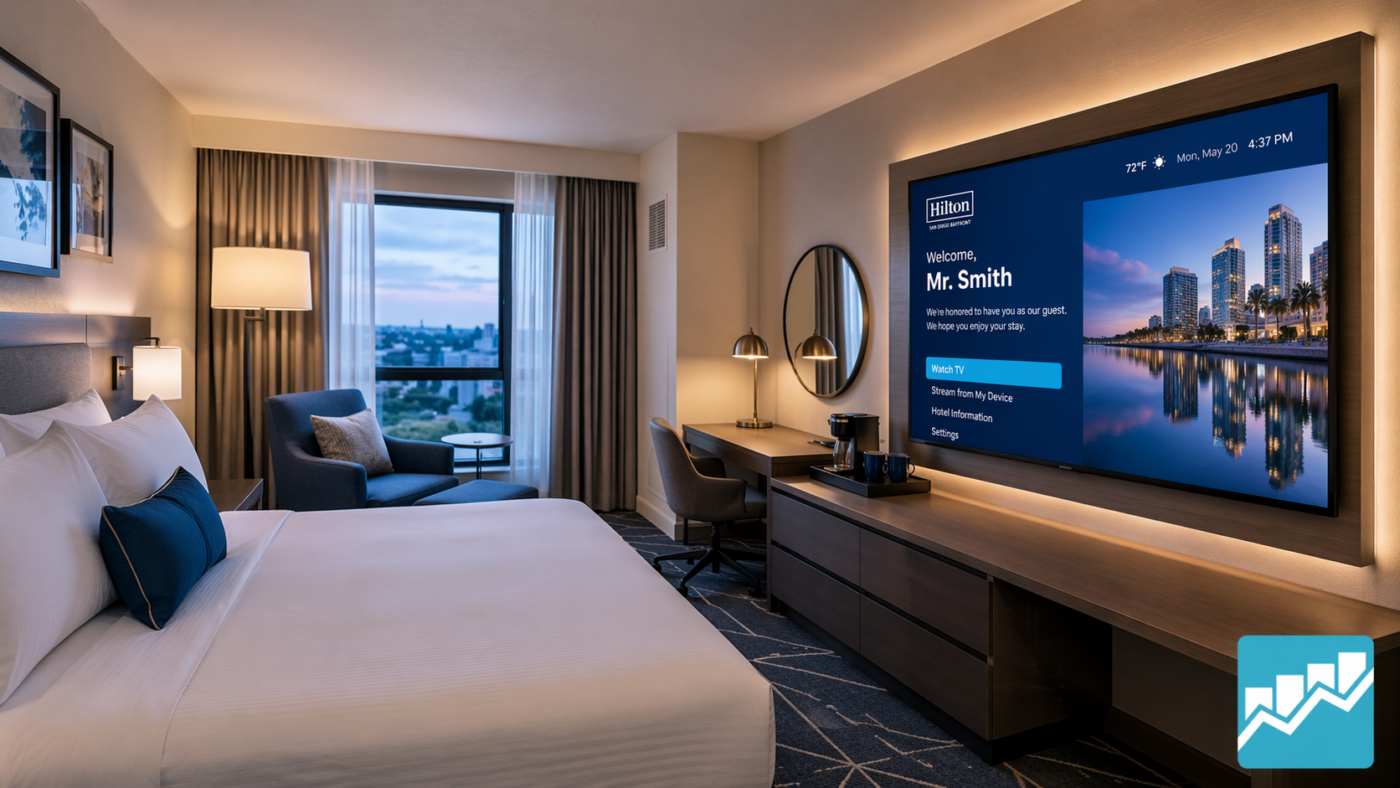 Hilton Connected Room Tv