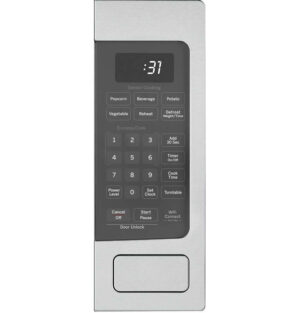 Ge Pchk11S1Wss 1.1 Cu Ft Countertop Microwave Oven - Silver