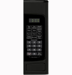 Ge Gcst11N1Wbb 1.1 Cu Ft Countertop Microwave Oven Black