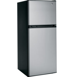 Ge Gpe12Fsksb Compact Refrigerator With Freezer