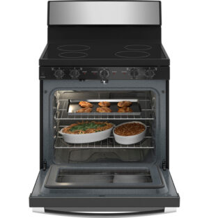 Ge Jb480Stss 30 Inch Electric Range With Power Boil And Crisp Mode