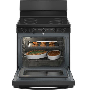 Ge Jb480Dtbb 30&Quot; Free-Standing Electric Range – Black