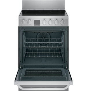 Haier Qas740Rmss 24 Inch Electric Range Convection Oven