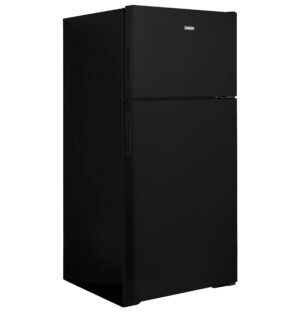 Ge Hps16Btnrbb Top Freezer Refrigerator 15.6 Cu Ft Black