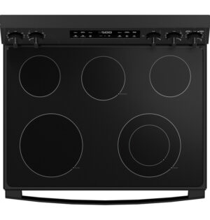 Ge Grf500Pvbb 30&Quot; Free-Standing Electric Range Black