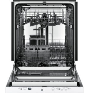 Ge Gdt225Sglww Ada Dishwasher With Sanitizer White