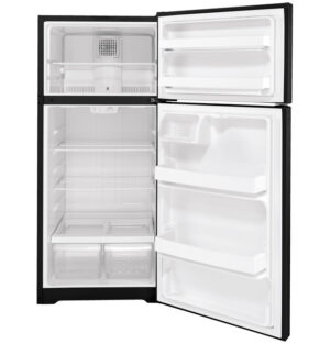 Ge Gte17Dtnrbb Top Freezer Refrigerator - Black