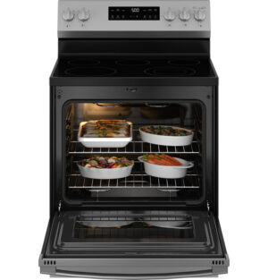 Ge Grf500Pvss 30&Quot; Free-Standing Electric Range With Crisp Mode