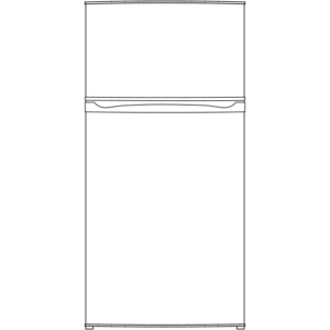 Ge Gpe12Fsksb Compact Refrigerator With Freezer