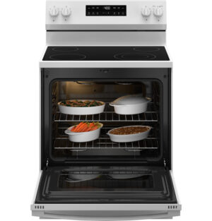 Ge Grf400Pvww 30” Free-Standing Electric Range White