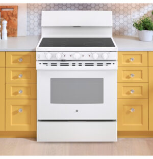 Ge Jb480Dtww 30&Quot; Free-Standing Electric Range White