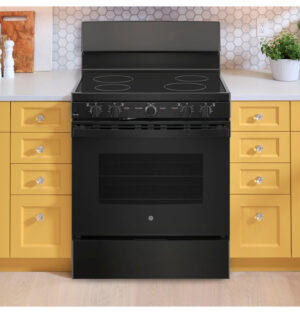 Ge Jb480Dtbb 30&Quot; Free-Standing Electric Range – Black