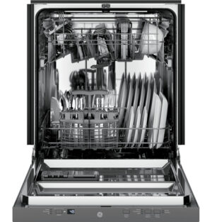 Ge Gdt225Sslss Ada Dishwasher With Sanitizer Stainless Steel