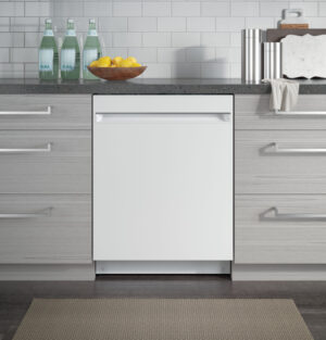 Ge Gdt225Sglww Ada Dishwasher With Sanitizer White